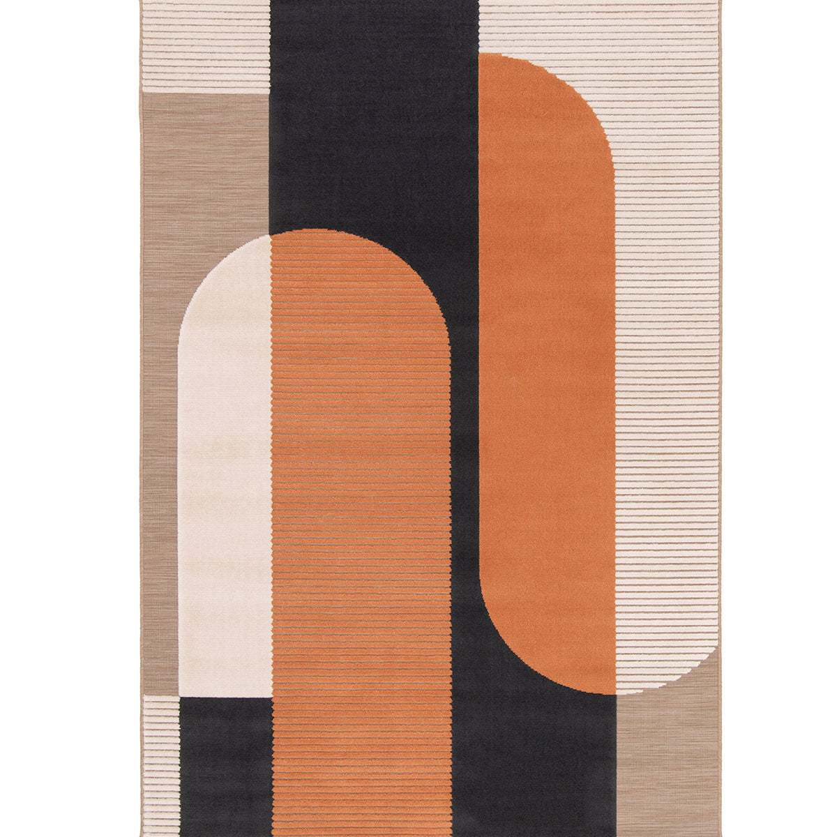 Garden Impressions Buitenkleed Art deco 200x290 cm - terra