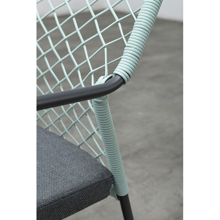 Garden Impressions Ross tuinset 5delig zacht groen -Mina tafel