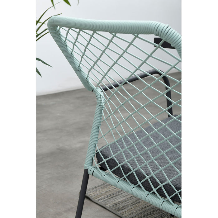 Garden Impressions Ross tuinset 5delig zacht groen -Mina tafel