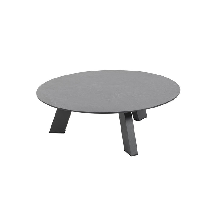 4 Seasons Cosmic loungetafel Ø78 x 25 cm - slate antraciet