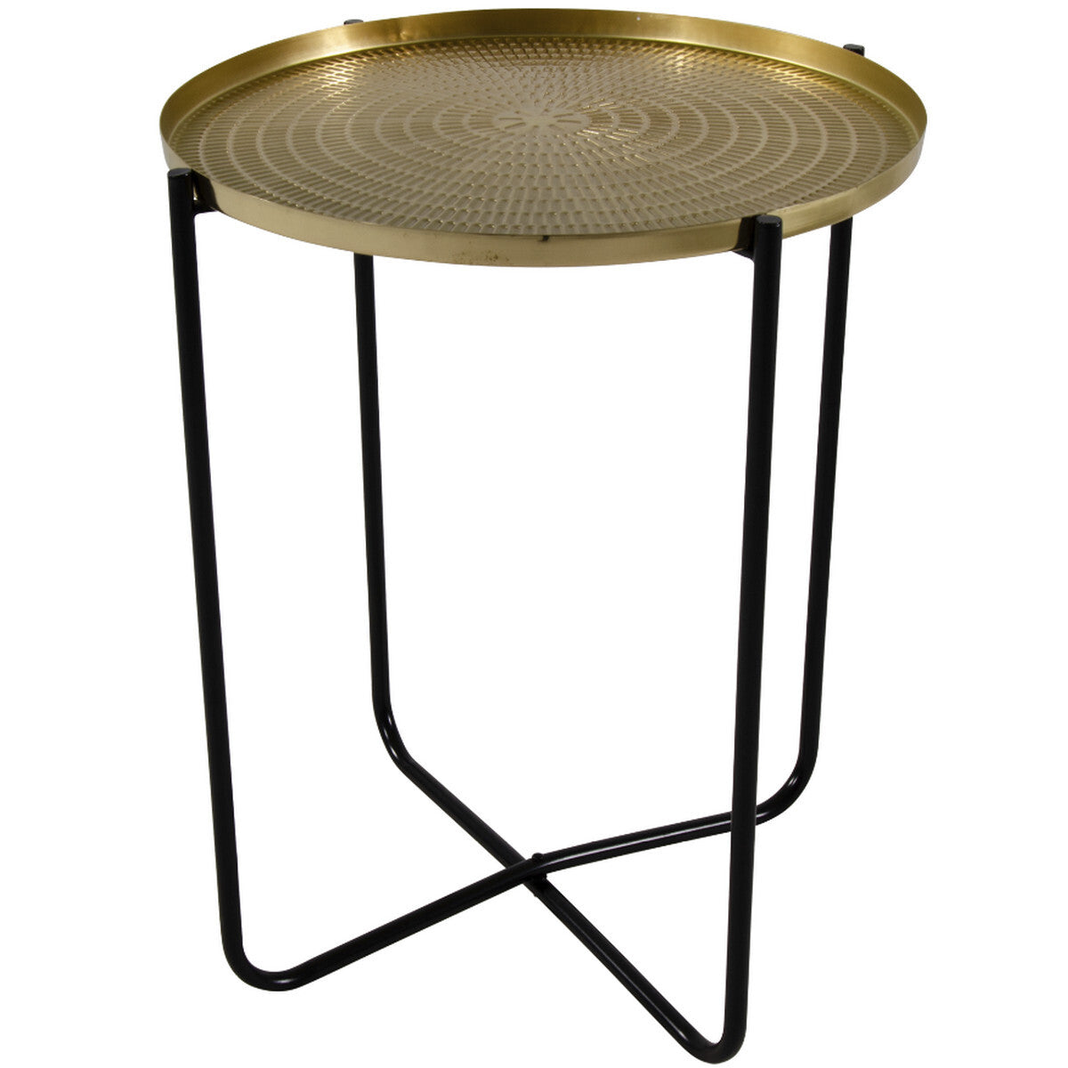 Lesli Living Bijzettafel Sumba Goud 50 cm