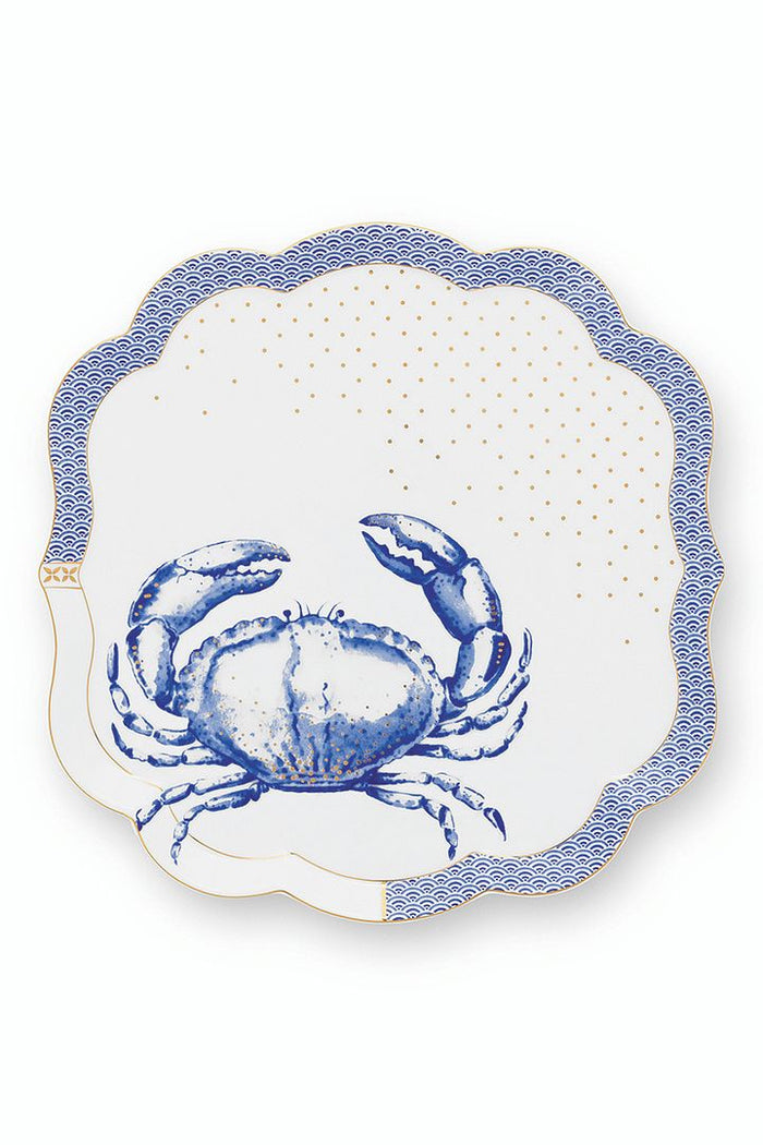 Pip Studio Vierkanten Dienblad - Royal - Wit - 24x24cm