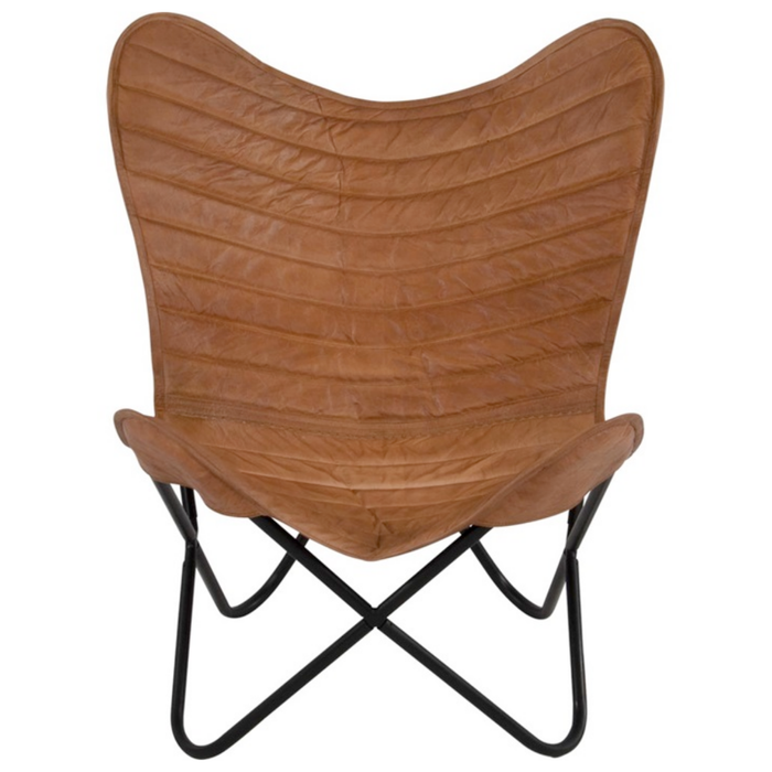 Lesli Living Billy vlinderstoel cognac