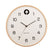 Karlsson - Wall clock Natural Cuckoo birch wood white