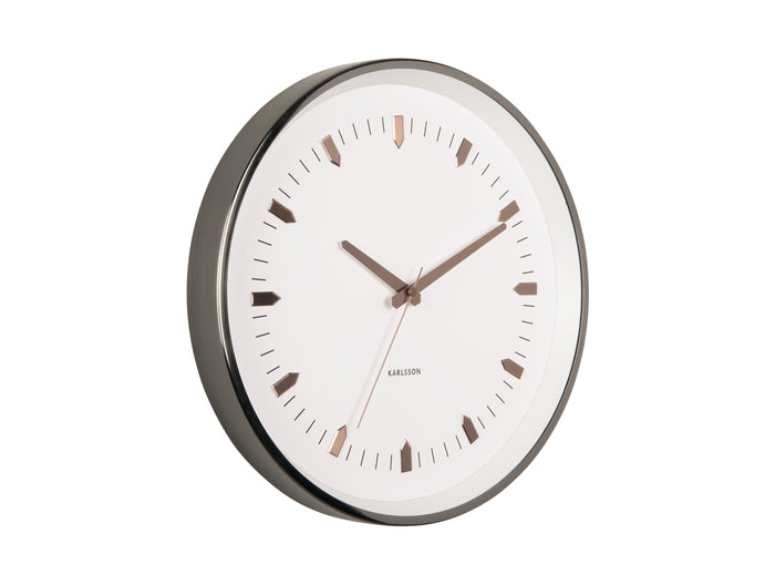 Karlsson - Wandklok Arrow Batons - Grijs - Ø35cm