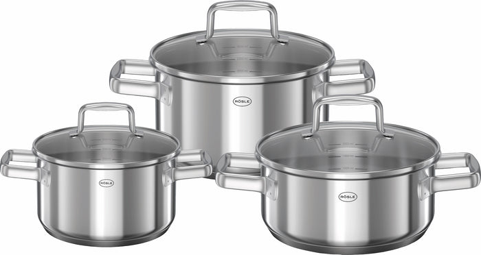 Rösle Keuken Moments Pannenset Set van 3 Stuks