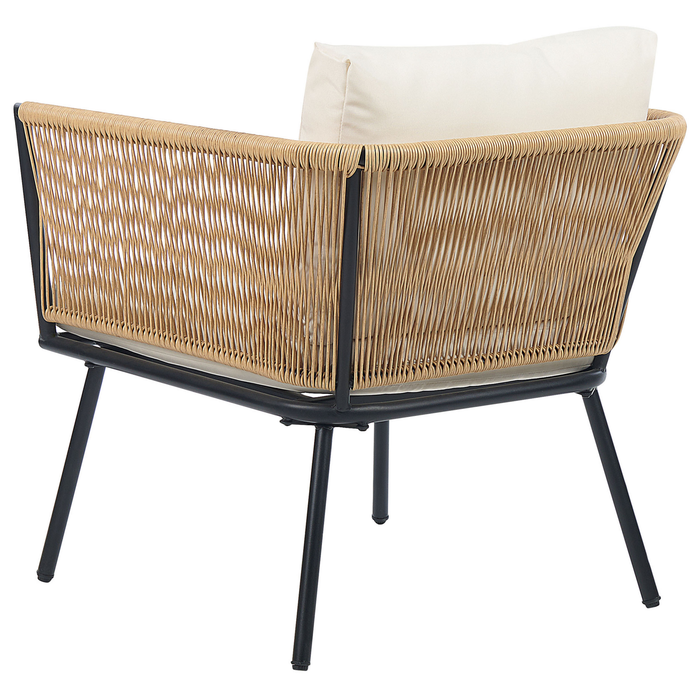 Beliani - GARGANO - Tuinset - Beige - PE rotan