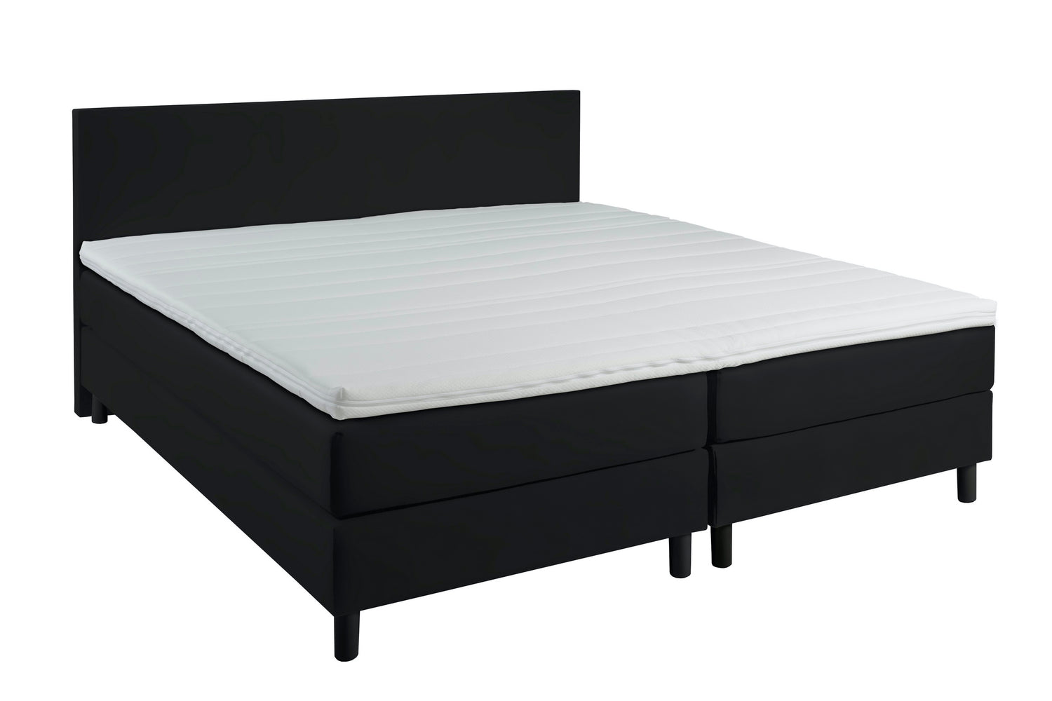 Mörgenn Boxspringsset Nairobi Zwart 180x200