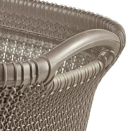 Curver Knit Wasmand - 40 l - set van 2 - Harvest Brown