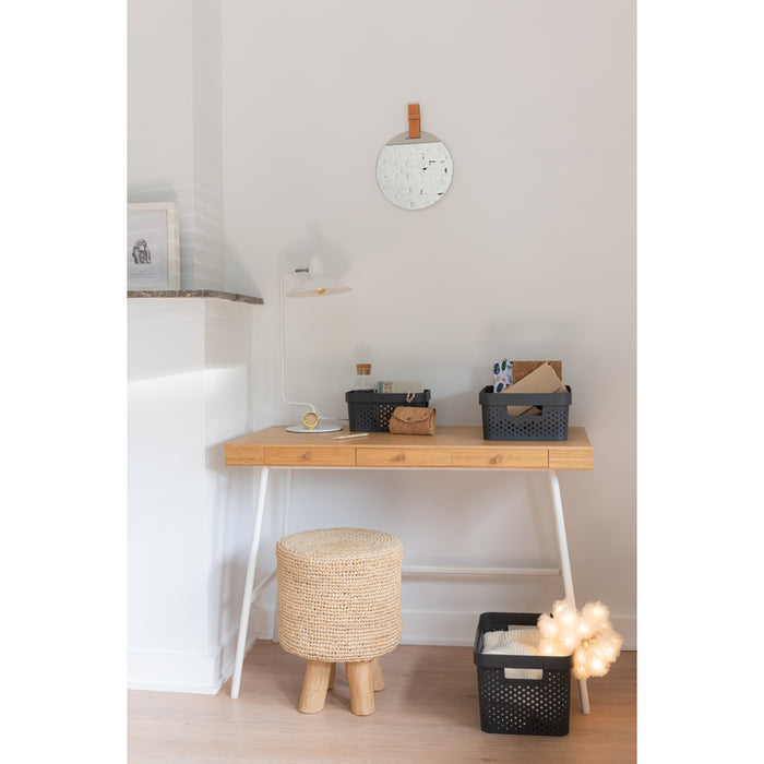 Curver Infinity Recycled Opbergbox - 11L - 3 stuks - Grijs