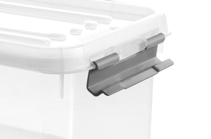 Curver Handy+ Opbergbox - 20L - 3 stuks - Transparant met deksel