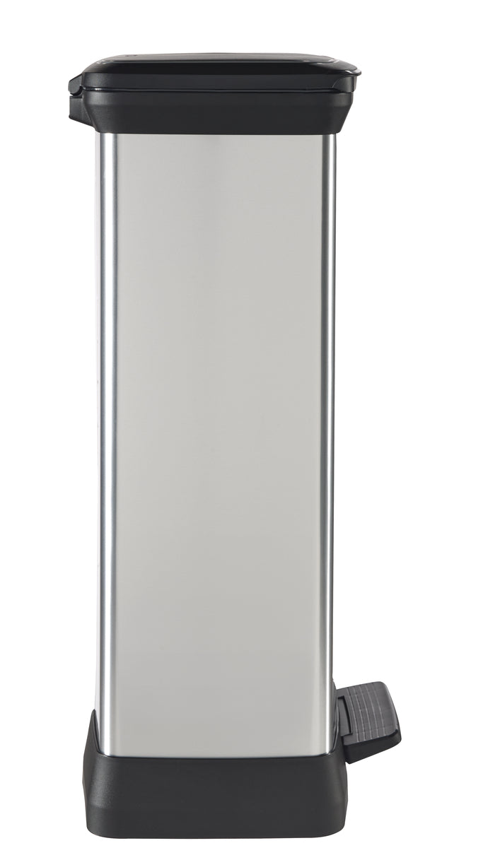 Curver Decobin Prullenbak - 50L - 2 stuks - Metallic