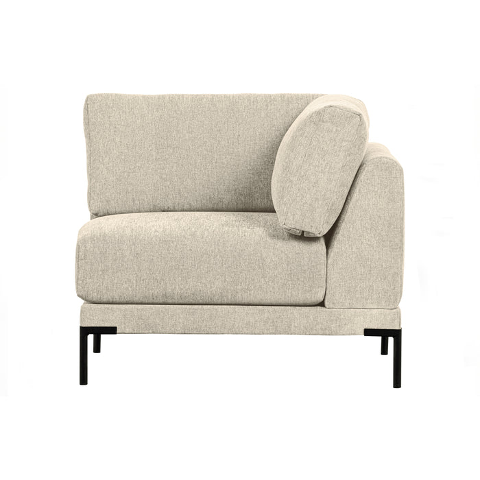 vtwonen Couple Hoek Element - Polyester - Zand - 89x100x100