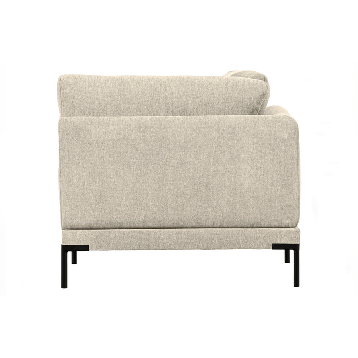 vtwonen Couple Hoek Element - Polyester - Zand - 89x100x100