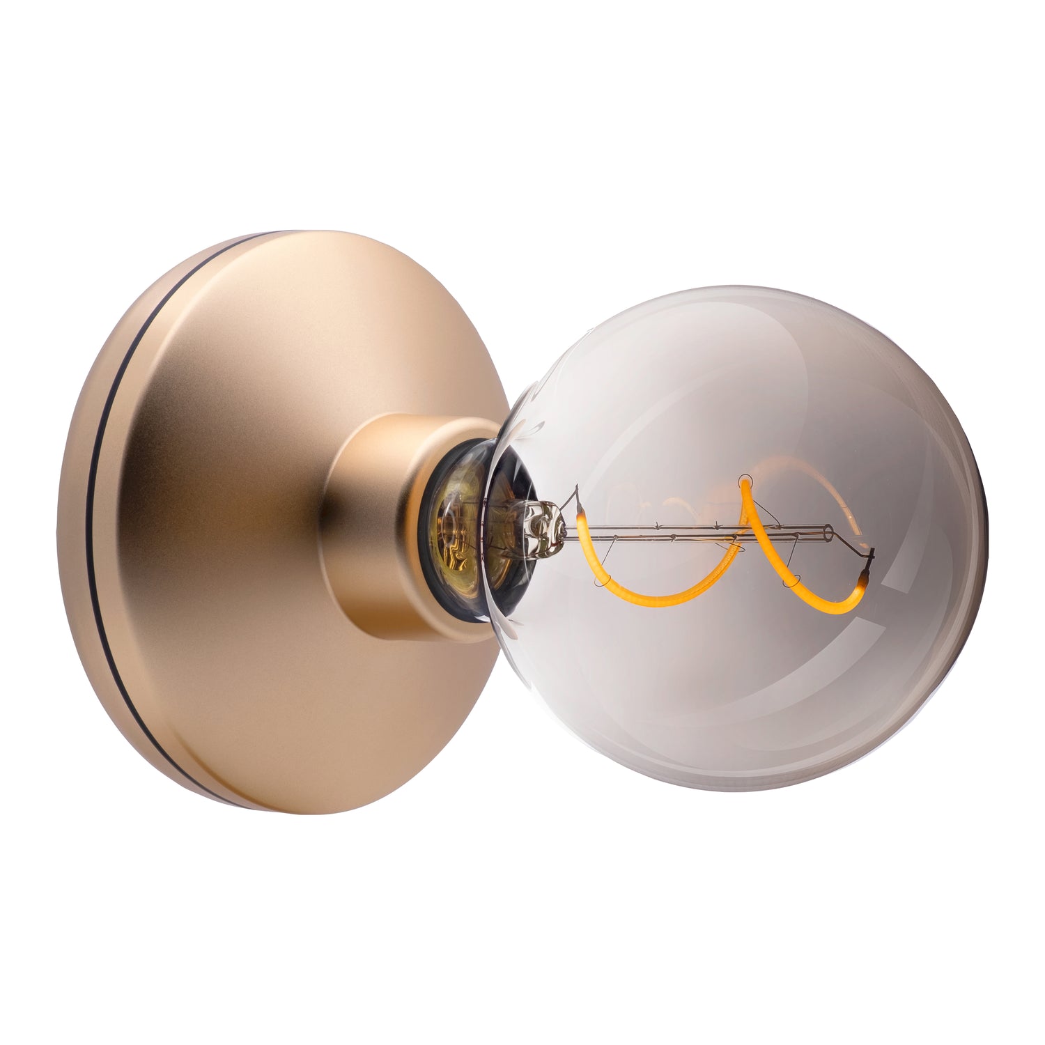 Humble Bee Wandlamp Draadloos - Gold Smoked