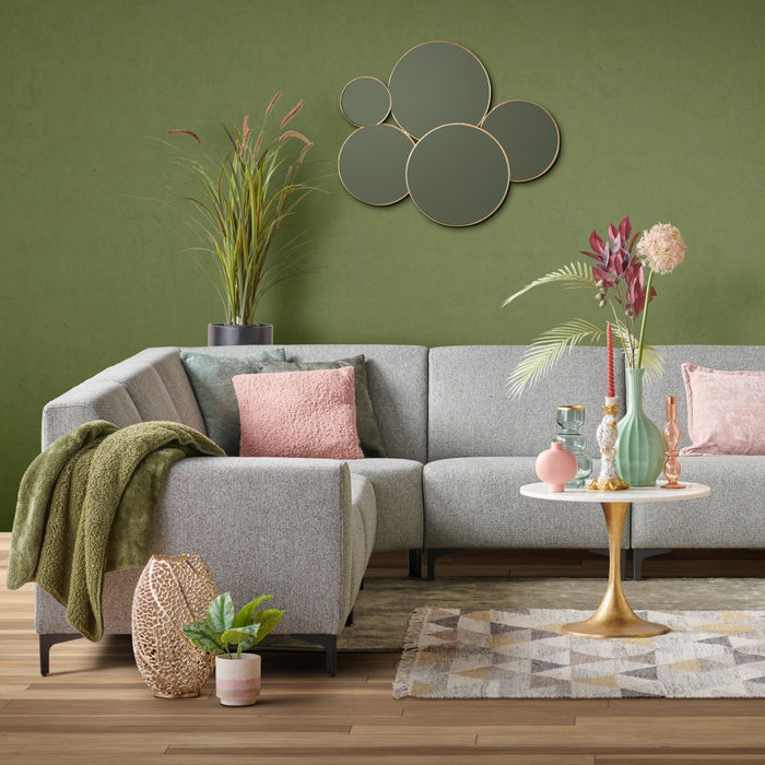 Light&living Windlicht Ø25,5x38 cm SINULA antiek goud