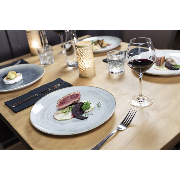Hazel & Bos Juntos Madera dinerbord - 27 cm - 6 stuks - porselein