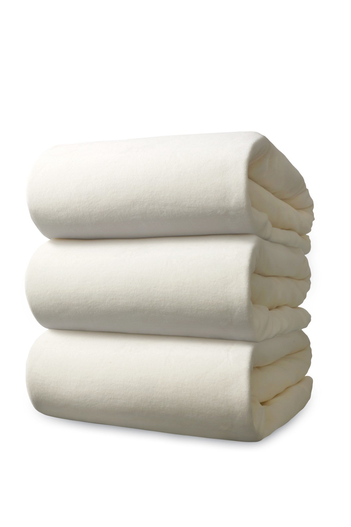 Ten Cate Velours Hoeslaken - 90x200 - Naturel