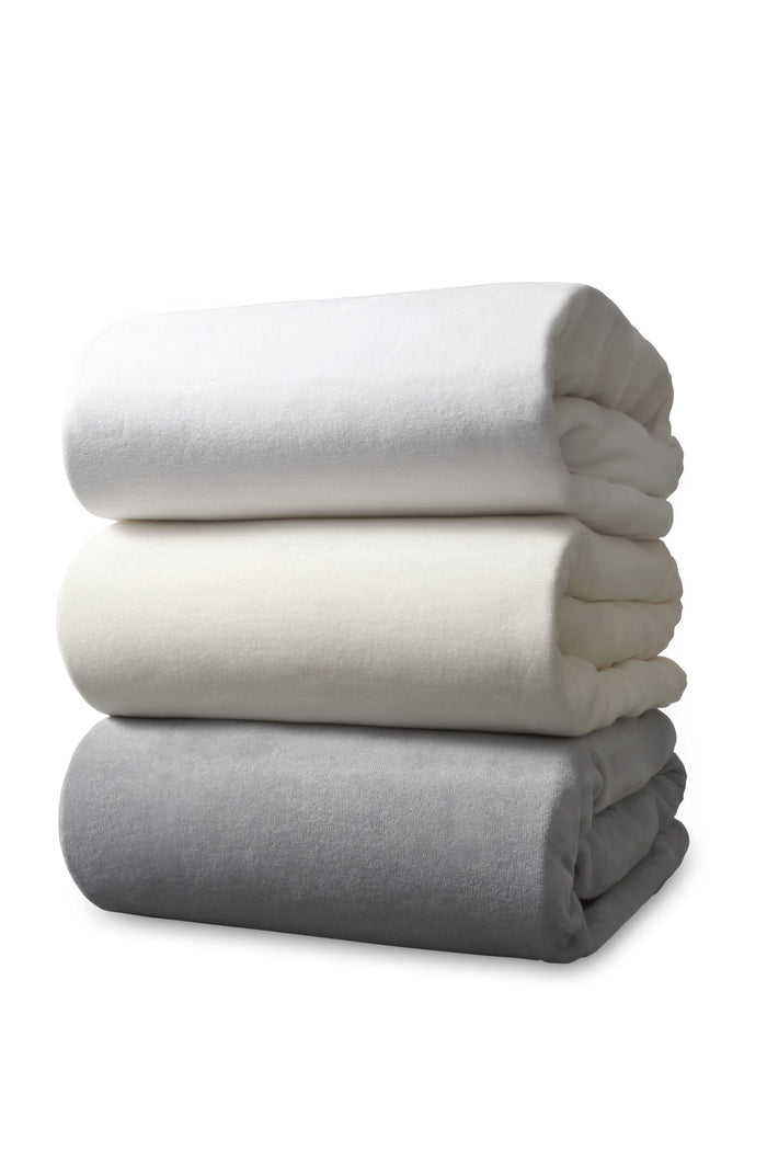 Ten Cate Velours Hoeslaken - 90x200 - Naturel