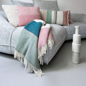 Malagoon Festivity Wool Plaid - Pastel