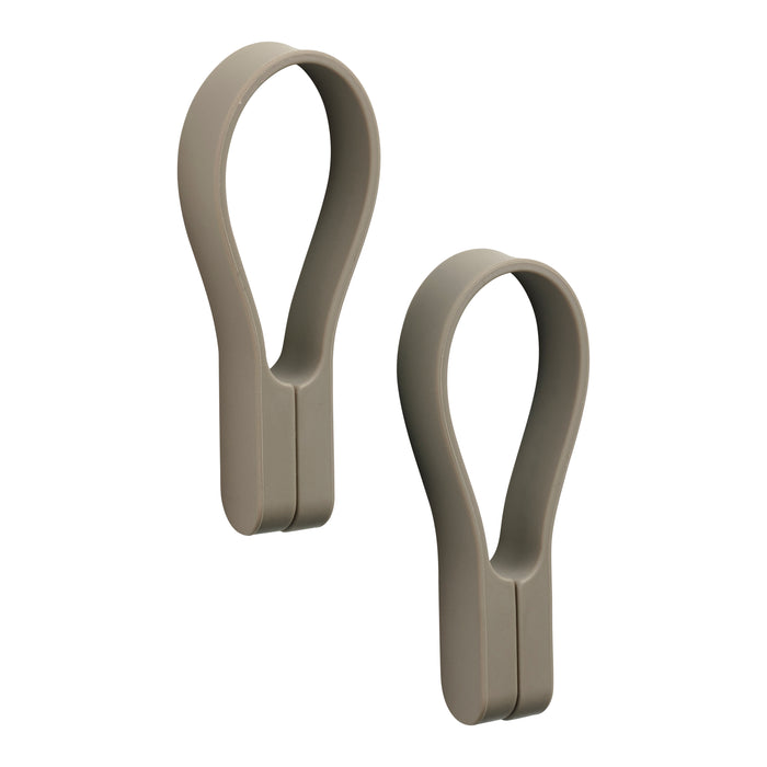 Zone Denmark Loop Handdoeklus met Magneet 2 st. - Taupe
