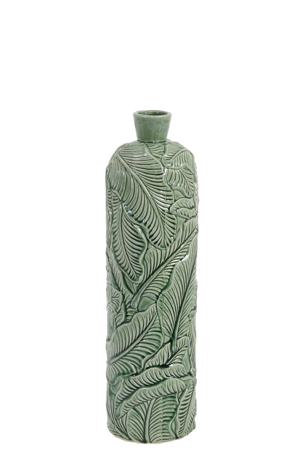 Light&living Vaas Ø16,5x59 cm LAVERO keramiek zeegroen