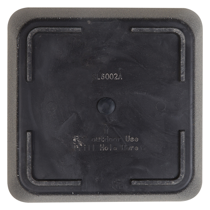 Beliani - ZELI - Bloempot set van 2 - Donkergrijs - 42 cm - Stenenmix