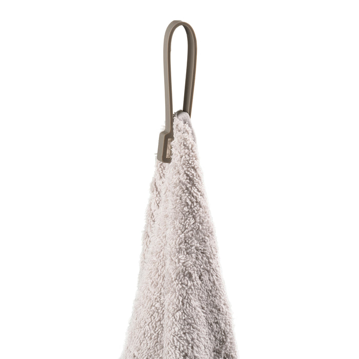 Zone Denmark Loop Handdoeklus met Magneet 2 st. - Taupe