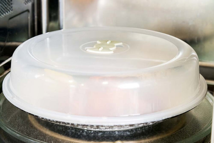 Magnetron cover - 26cm - Spatdeksel - Met ventiel - KitchenCraft