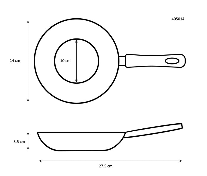 Ibili Indubasic mini koekenpan 14 cm