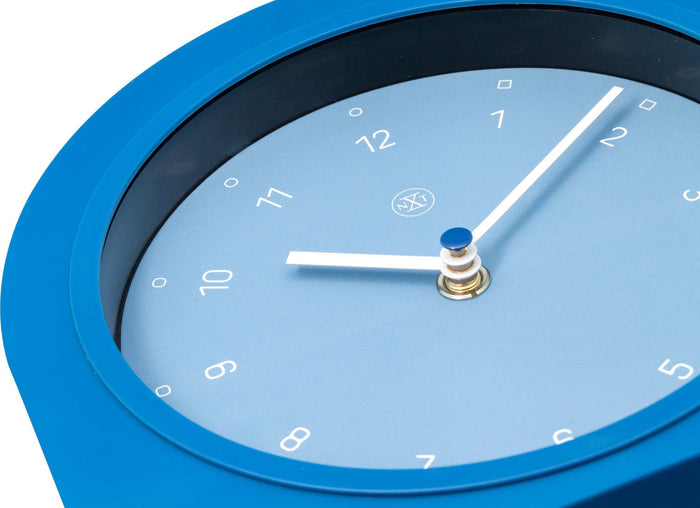 NeXtime - nXt - Tafelklok - 30 x 20 x cm - Plastic - Petrol - 'Swing