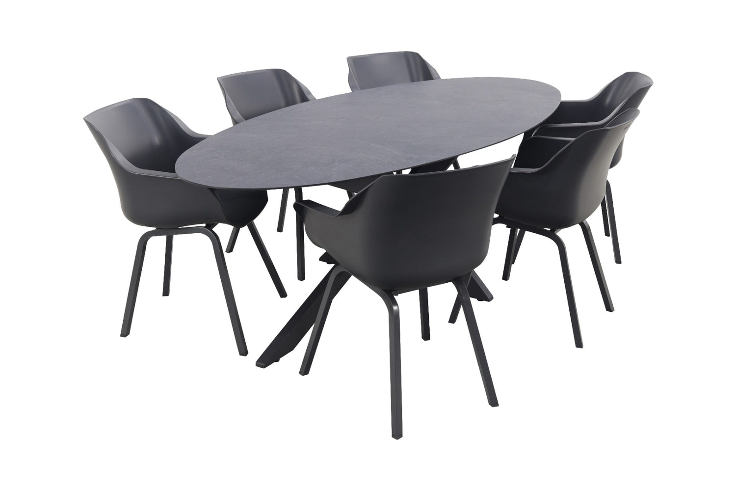 Hartman Sophie|Privada 240x107 - Ovale tuinset - 7-delig