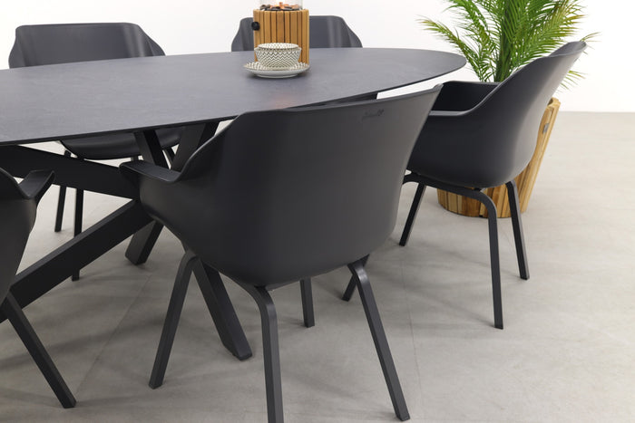 Hartman Sophie|Privada 240x107 - Ovale tuinset - 7-delig