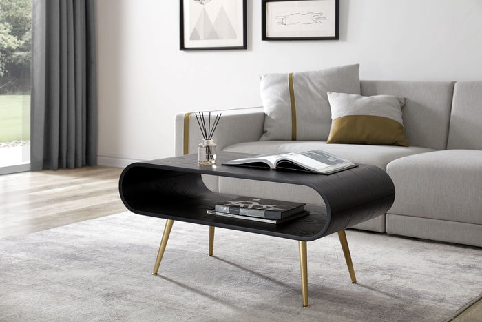 Jual Furnishings Auckland Zwart | Goud Salontafel