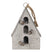 Clayre & Eef Vogelhuis  20x10x29 cm Grijs Ijzer Vogelhuisje Hangend