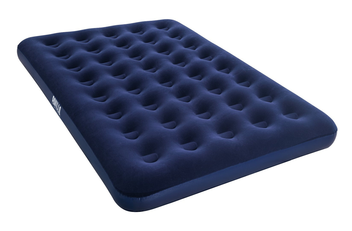 Pavillo Camping luchtbed flocked blauw double ALPC Pavillo