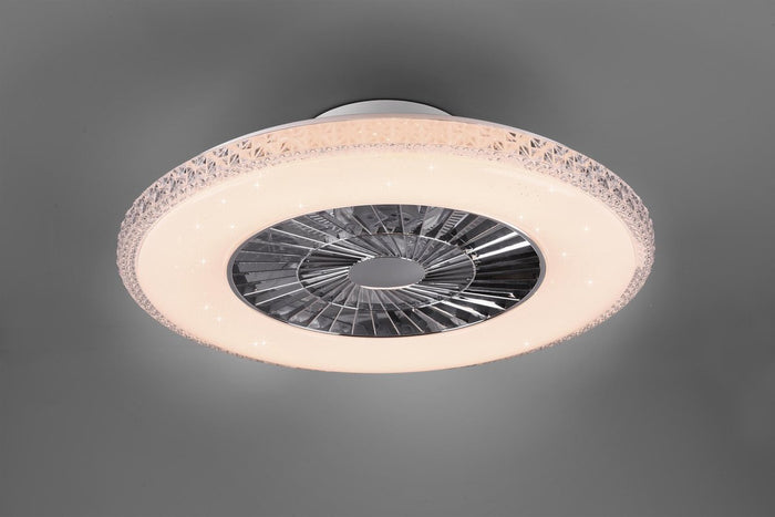 Reality Ventilator Harstad Led 40W 3 Standen Chroom