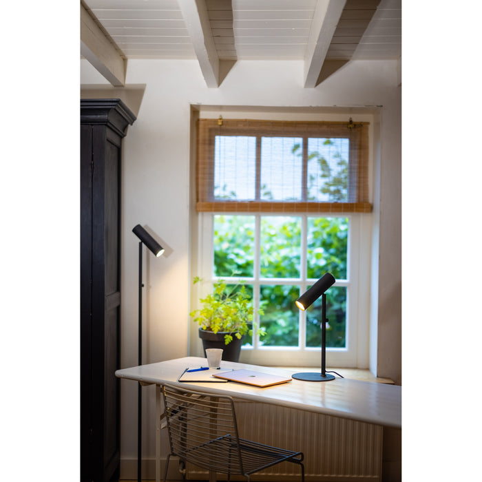 ETH Nikki tafellamp excl. 1x GU10 zwart verstelbaar