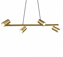 Trio Leuchten Marley Hanglamp 4x GU10 Messing