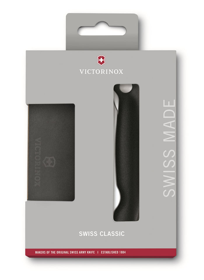 Victorinox Swiss Classic Snijplankset - 2-delig - Zwart - RVS