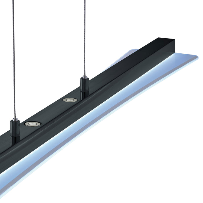 Trio Reality Smash Hanglamp - Mat zwart