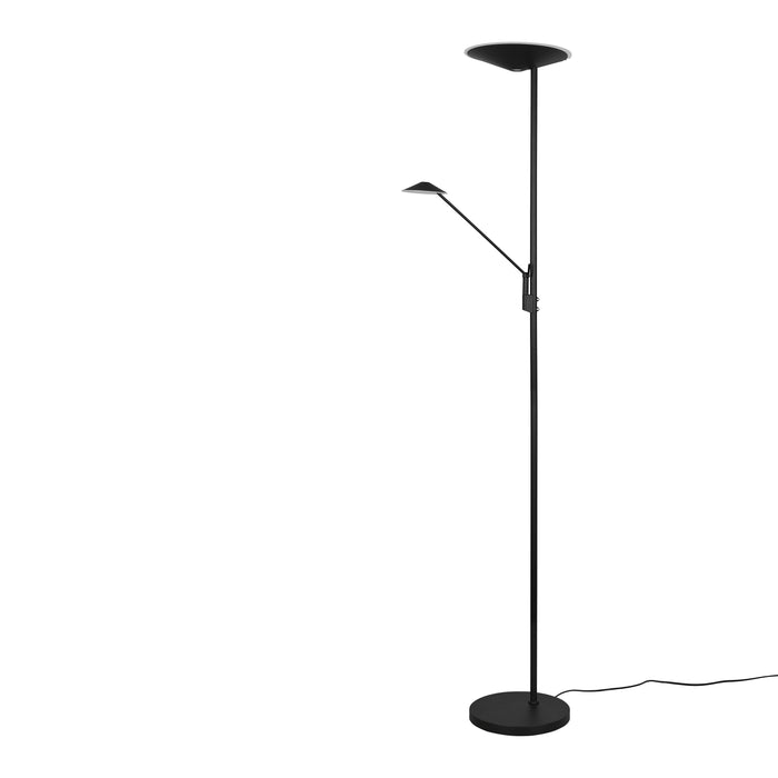 Trio Brantford Vloerlamp - Mat zwart