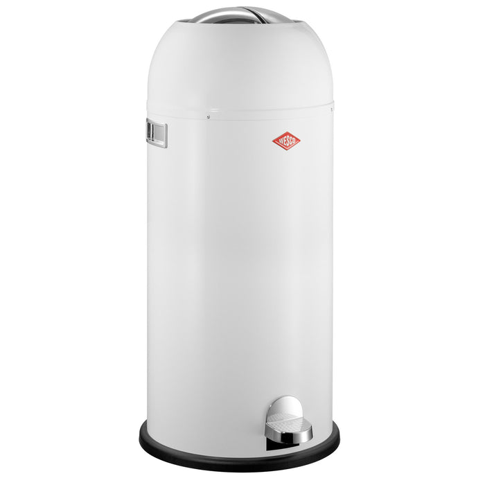Prullenbak - Wesco Kickmaster Maxi Pedaalemmer - 40 l - Wit