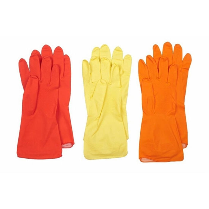 Lifetime Clean Huishoudhandschoen latex 3 stuks