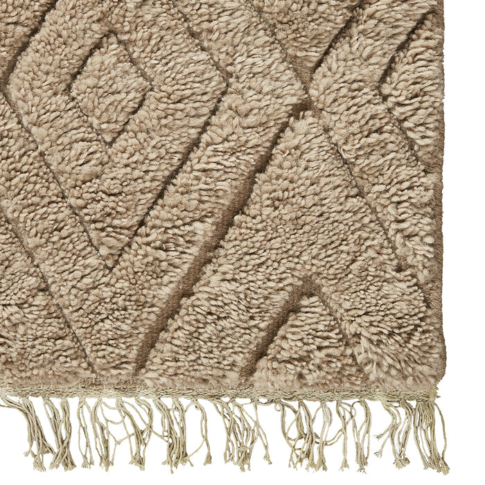 by fonQ Square Vloerkleed 170 x 240 cm - Groen