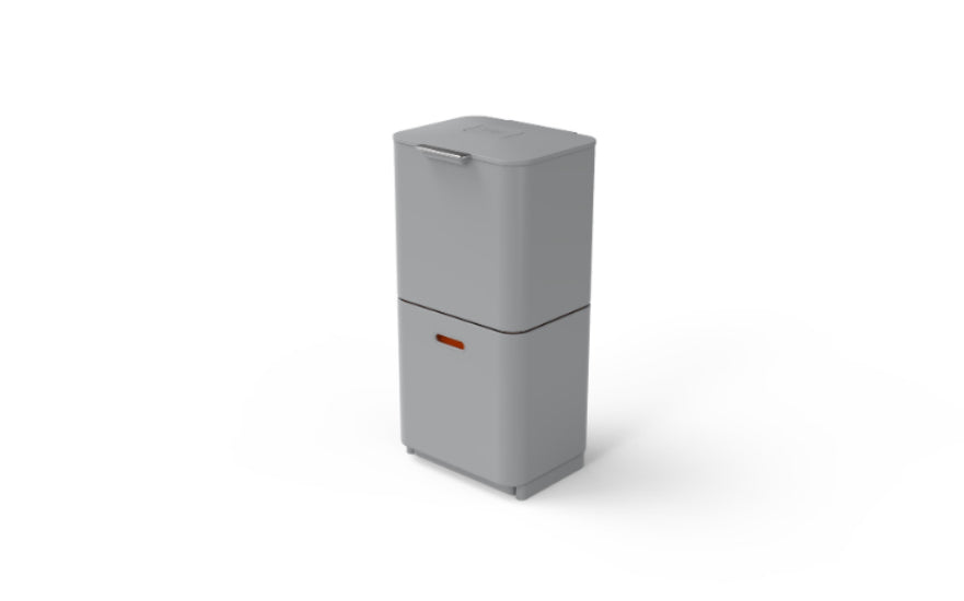 Joseph Joseph - Intelligent Waste Afvalemmer Totem Max 60 liter - Grij