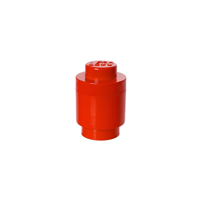 LEGO - Opbergbox Brick 1 Rond, Rood - LEGO