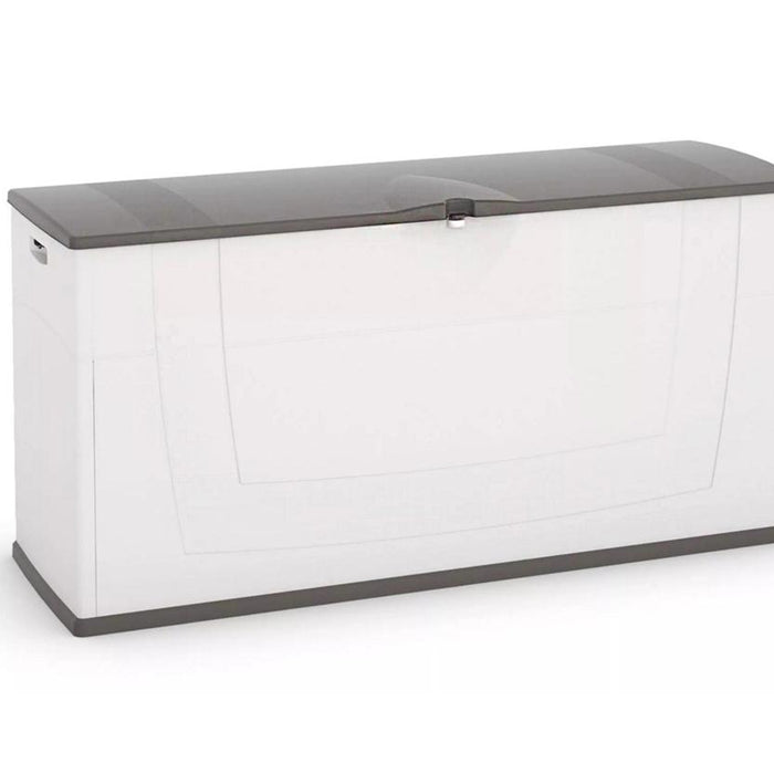 Keter Opbergkist Karisma, multifunctie wit|grijs