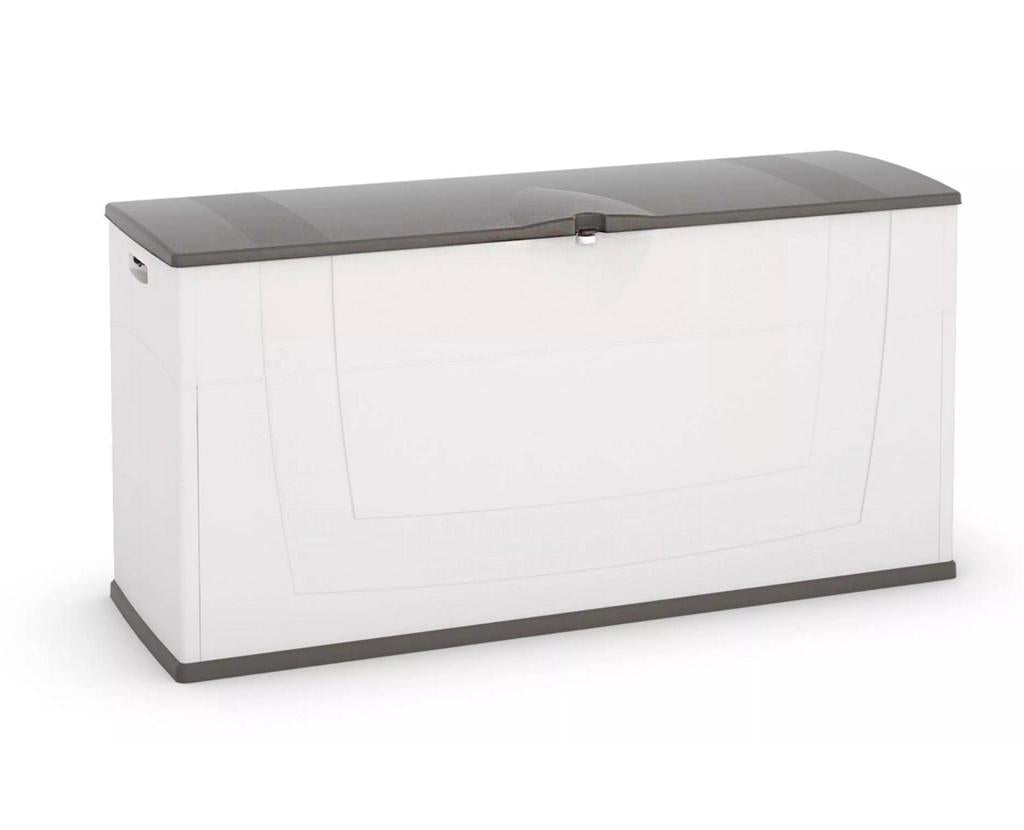 Keter Opbergkist Karisma, multifunctie wit|grijs