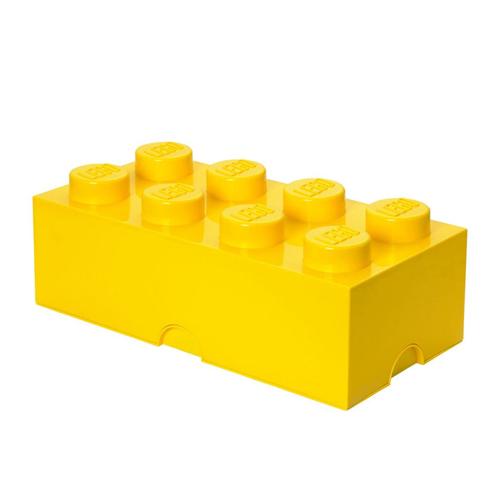 LEGO - Opbergbox Brick 8, Geel - LEGO